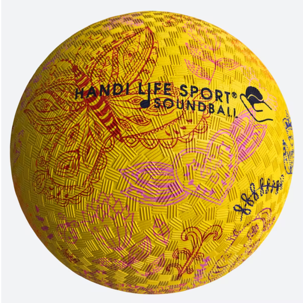 Balón sonoro para personas con discapacidad visual Butterfly - Talla 5 - Imagen 2
