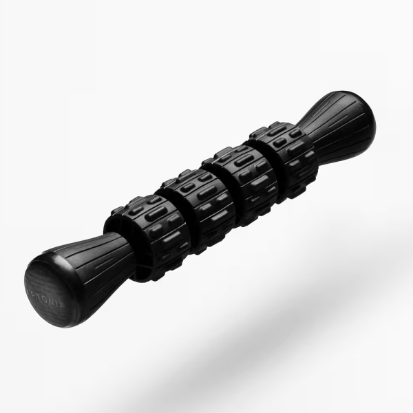 Kit de masaje: foam roller, pelota y bastón de masaje - Imagen 2