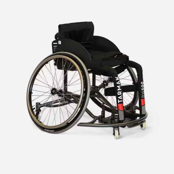 Silla de ruedas para baloncesto de 24" regulable BW500 - Imagen 3