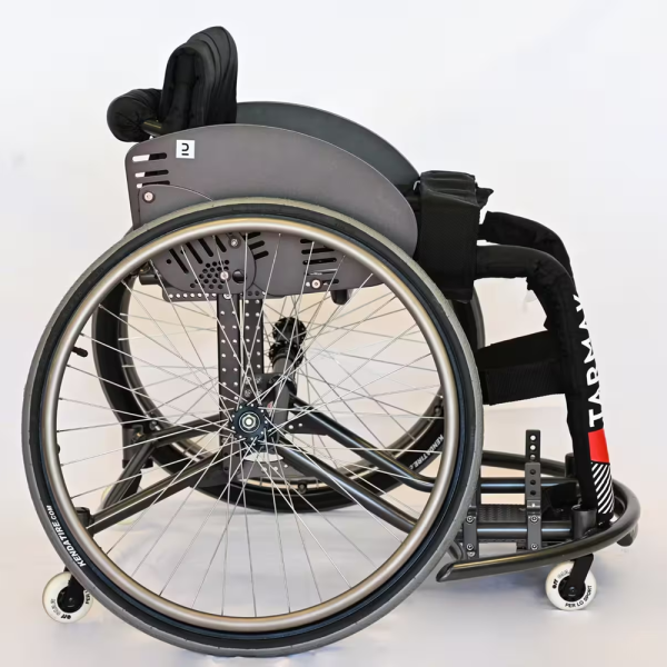 Silla de ruedas para baloncesto de 24" regulable BW500 - Imagen 2