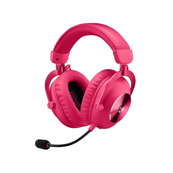 Audífono inalámbrico Logitech PRO X 2 Lightspeed, Color Magenta
