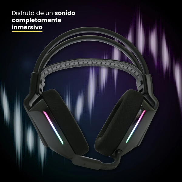 Audífono Gamer Zenit Elite Wireless 7.1 Levo - Imagen 2